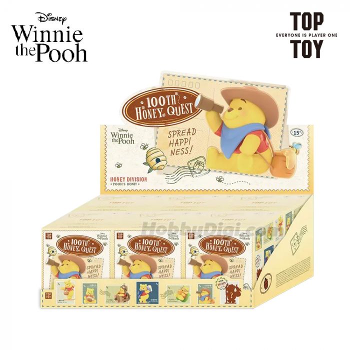TOP TOY 盲盒手辦 - 迪士尼 小熊維尼 百年探蜜系列