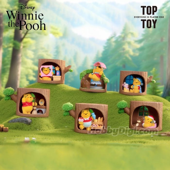 TOP TOY 盲盒手辦 - 迪士尼 小熊維尼 樹屋系列