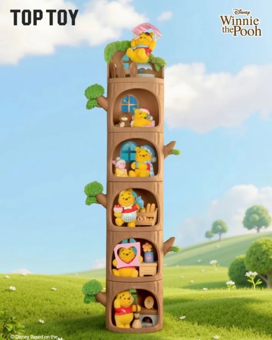 TOP TOY 盲盒手辦 - 迪士尼 小熊維尼 樹屋系列