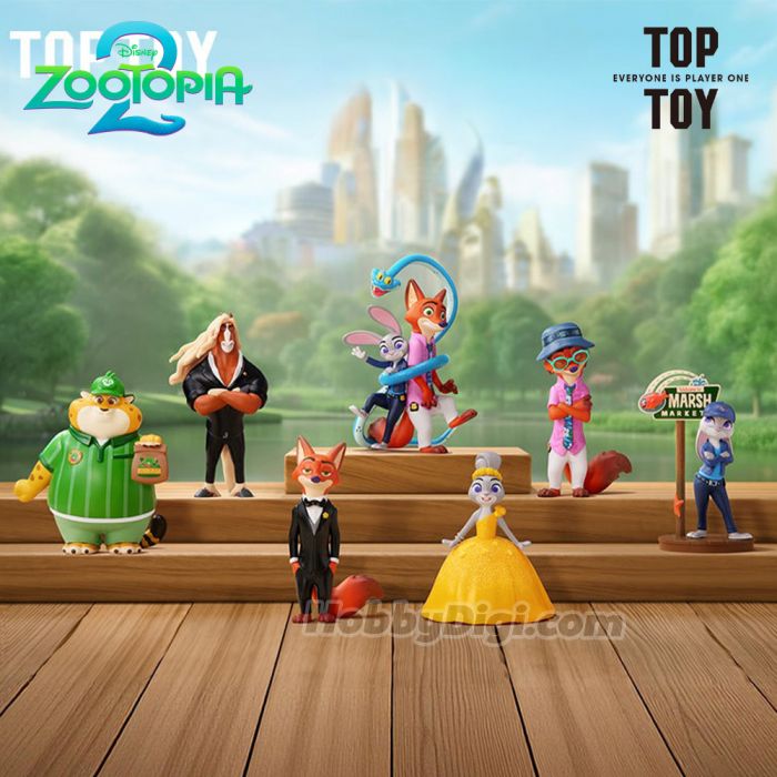 TOP TOY 盲盒手辦 - 迪士尼 優獸大都會 2 新旅程系列