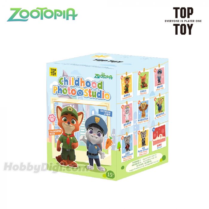 TOP TOY 盲盒手辦 - 迪士尼 優獸大都會 童年照相館系列