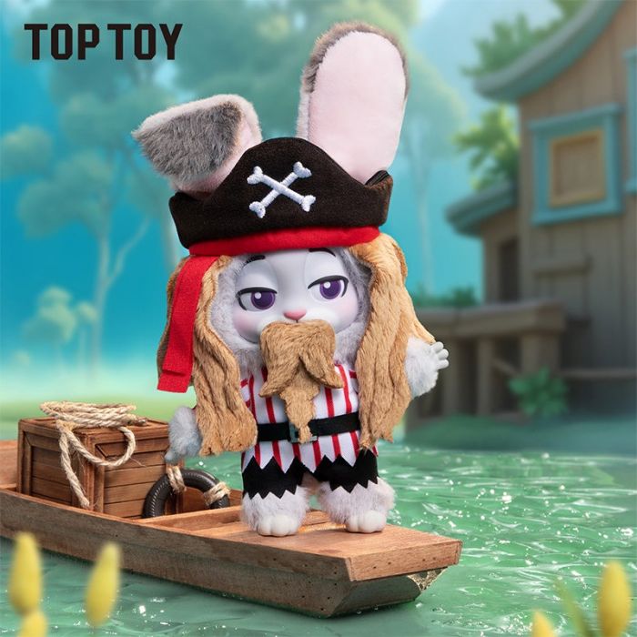 TOP TOY 盲盒手辦 - 迪士尼 優獸大都會偽裝者毛絨吊飾公仔系列
