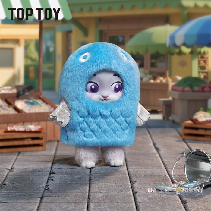 TOP TOY 盲盒手辦 - 迪士尼 優獸大都會偽裝者毛絨吊飾公仔系列