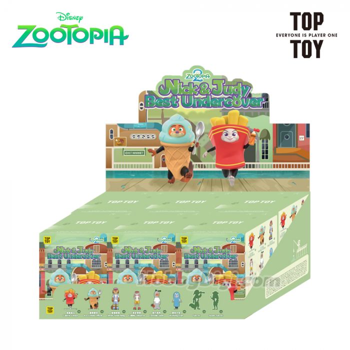 TOP TOY 盲盒手辦 - 迪士尼 優獸大都會偽裝者系列