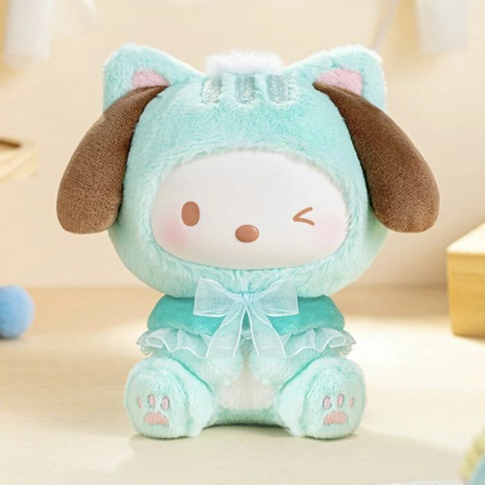 TOP TOY 盲盒手辦 - Sanrio 逗逗小貓毛絨掛飾系列