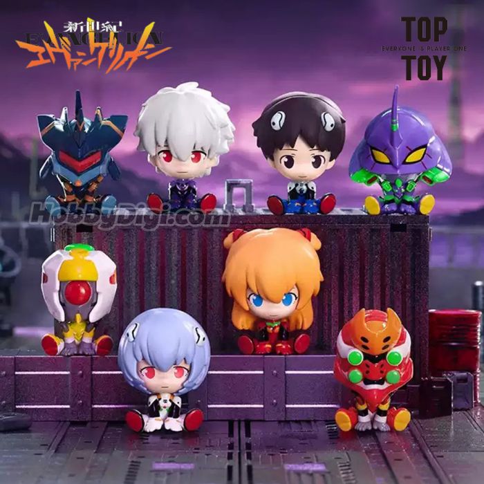 TOP TOY 盲盒手辦 - 新世紀福音戰士 迷你坐坐系列