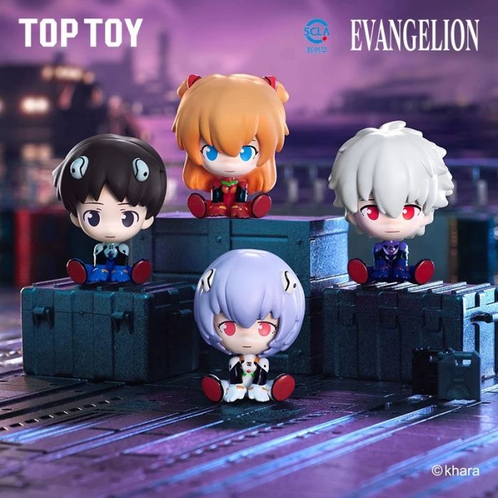 TOP TOY 盲盒手辦 - 新世紀福音戰士 迷你坐坐系列