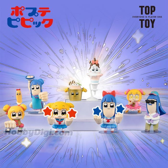 TOP TOY 盲盒手辦 - POP TEAM EPIC POP子和PIPI美日常人生系列 (原盒6款不重複)