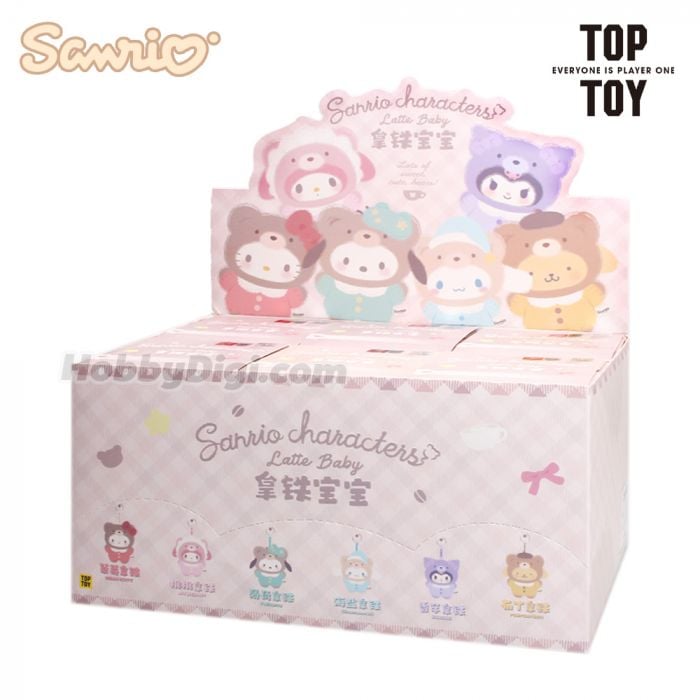 TOP TOY 盲盒手辦 - SANRIO 角色拿鐵寶寶系列