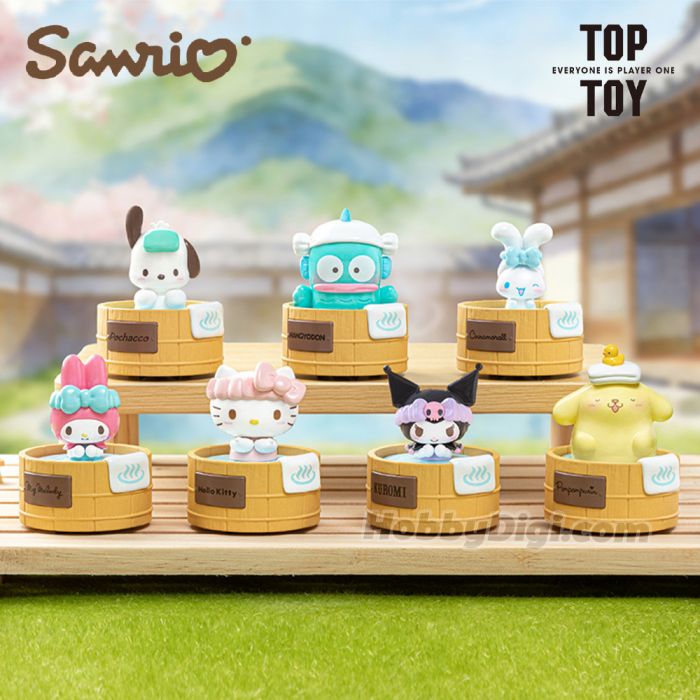 TOP TOY 盲盒手辦 - Sanrio characters轉轉温泉系列