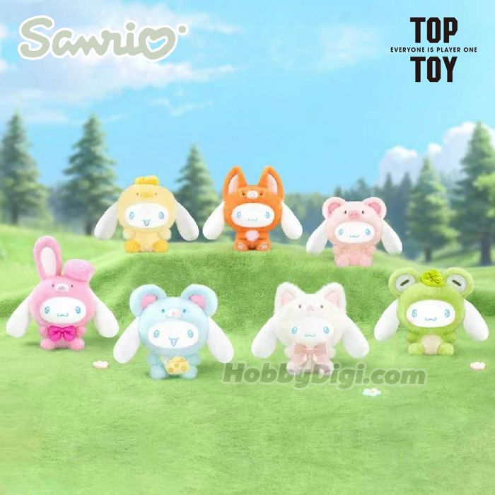TOP TOY 盲盒手辦 - Sanrio 肉桂狗 動物派對毛絨吊飾系列