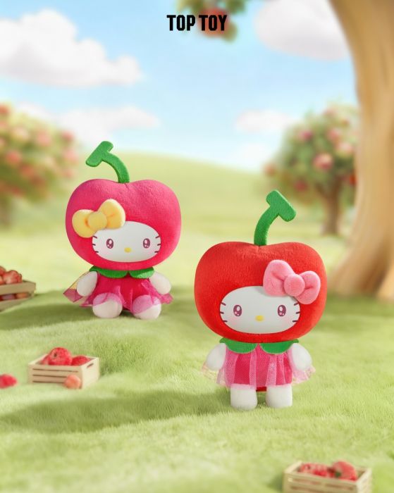 TOP TOY 盲盒手辦 - Sanrio 迷你蔬果毛絨掛飾系列