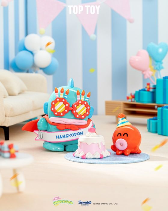 TOP TOY 盲盒手辦 - Sanrio 小水怪生日大快樂系列