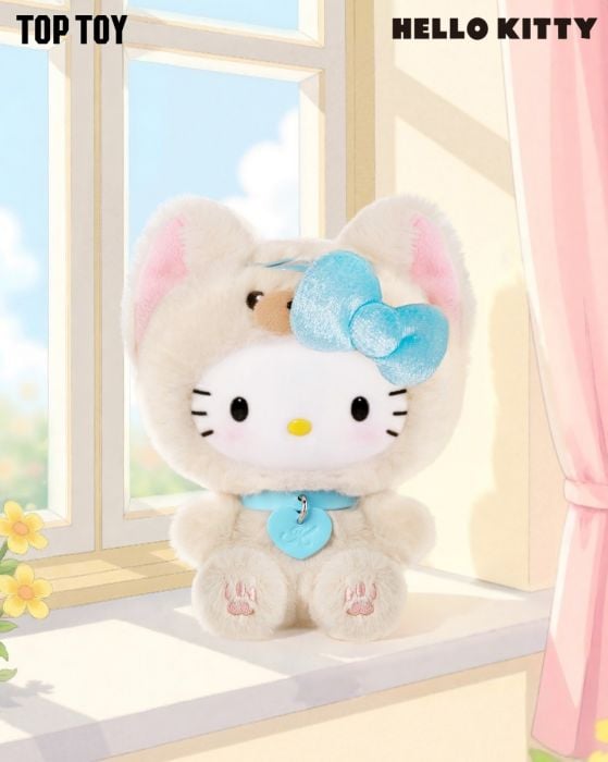 TOP TOY 盲盒手辦 - Sanrio Hello Kitty 小狗派對毛絨公仔系列
