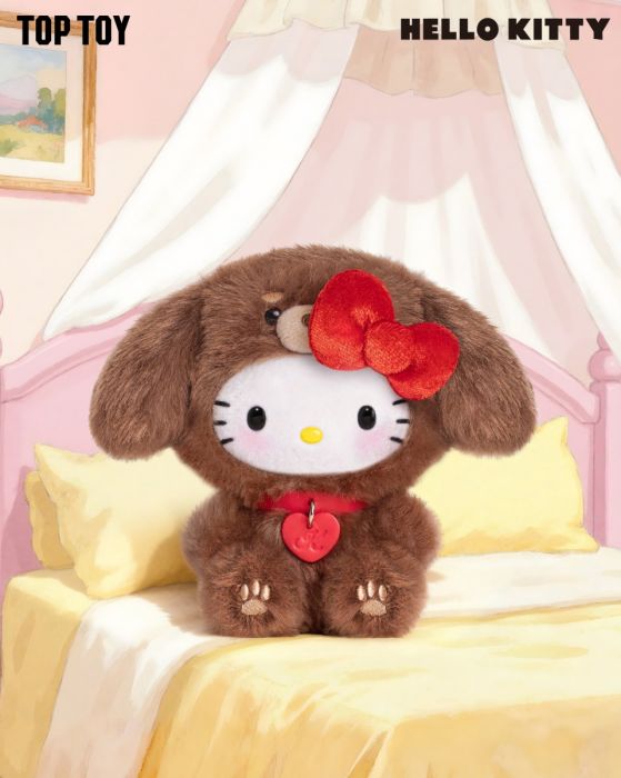 TOP TOY 盲盒手辦 - Sanrio Hello Kitty 小狗派對毛絨公仔系列