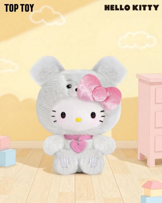 TOP TOY 盲盒手辦 - Sanrio Hello Kitty 小狗派對毛絨公仔系列