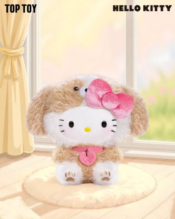 TOP TOY 盲盒手辦 - Sanrio Hello Kitty 小狗派對毛絨公仔系列