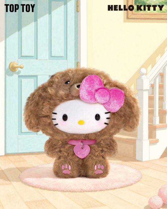 TOP TOY 盲盒手辦 - Sanrio Hello Kitty 小狗派對毛絨公仔系列