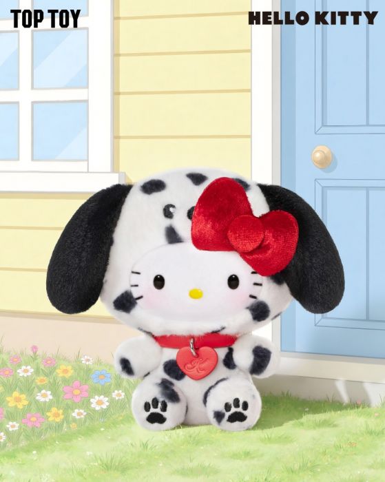 TOP TOY 盲盒手辦 - Sanrio Hello Kitty 小狗派對毛絨公仔系列