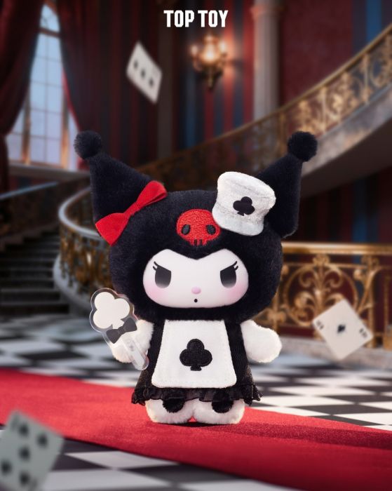 TOP TOY 盲盒手辦 - Sanrio Kuromi 撲克王國毛絨公仔系列