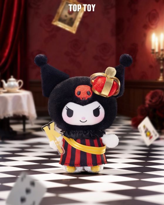 TOP TOY 盲盒手辦 - Sanrio Kuromi 撲克王國毛絨公仔系列