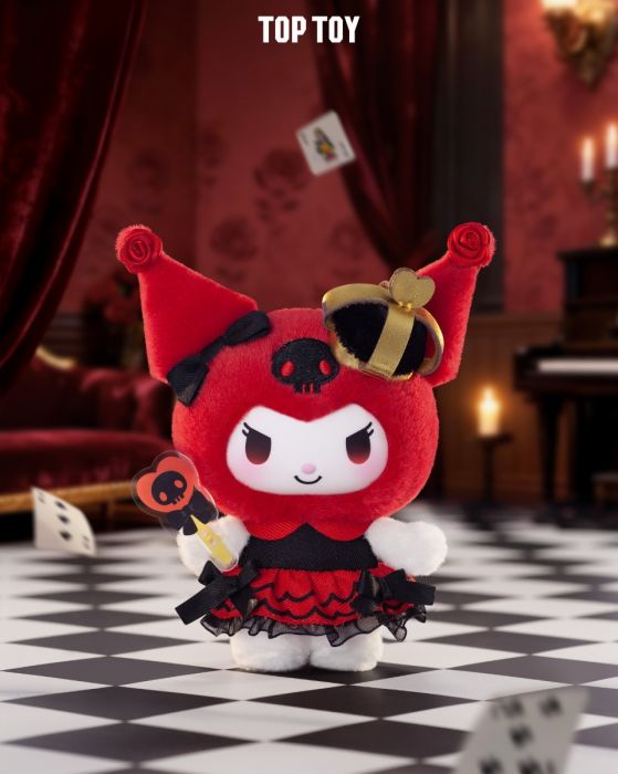 TOP TOY 盲盒手辦 - Sanrio Kuromi 撲克王國毛絨公仔系列