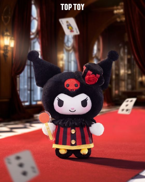 TOP TOY 盲盒手辦 - Sanrio Kuromi 撲克王國毛絨公仔系列