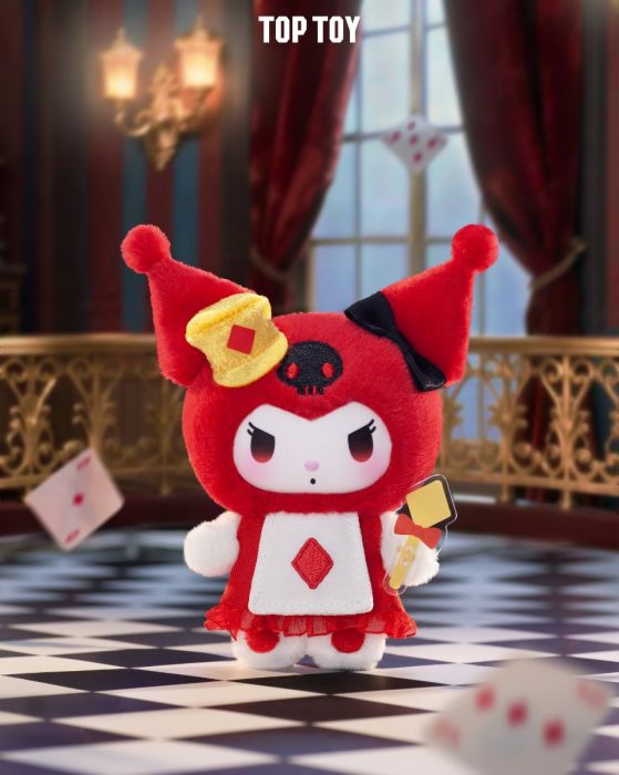 TOP TOY 盲盒手辦 - Sanrio Kuromi 撲克王國毛絨公仔系列