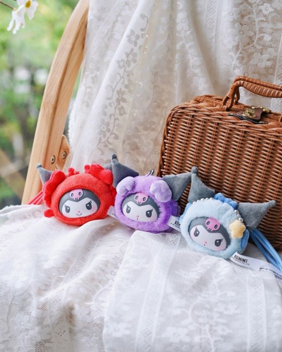 TOP TOY 盲盒手辦 - Sanrio Kuromi 十二星座毛絨搪膠系列