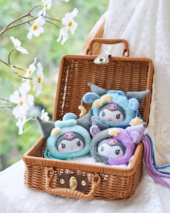 TOP TOY 盲盒手辦 - Sanrio Kuromi 十二星座毛絨搪膠系列
