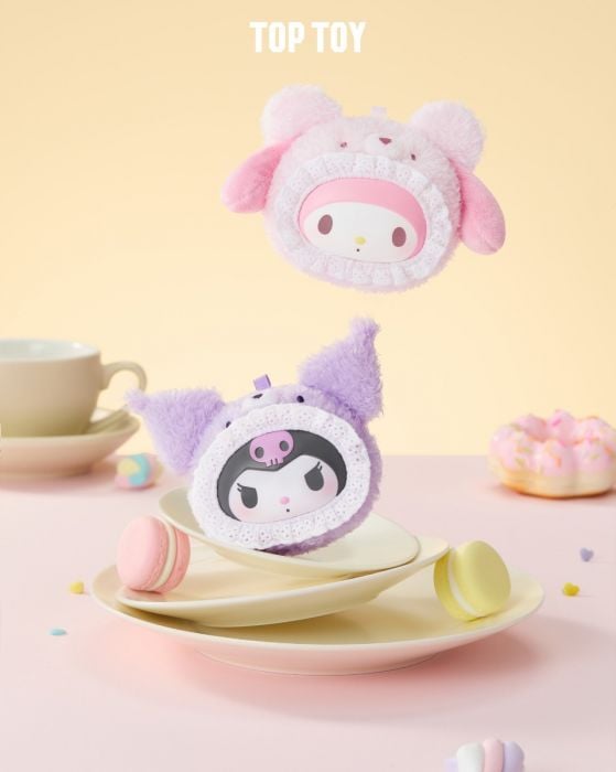 TOP TOY 盲盒手辦 - Sanrio 絨絨小熊搪膠毛絨掛飾系列