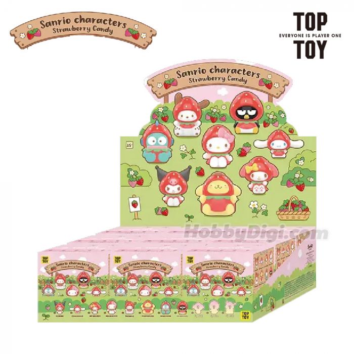 TOP TOY 盲盒手辦 - Sanrio 草莓糖系列