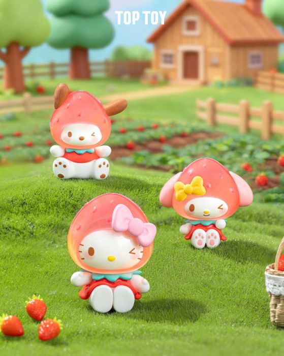 TOP TOY 盲盒手辦 - Sanrio 草莓糖系列