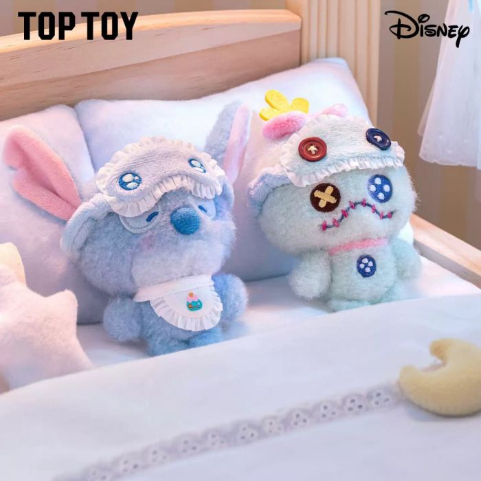 TOP TOY 盲盒手辦 - 迪士尼 眯眯眼睡衣毛絨公仔系列