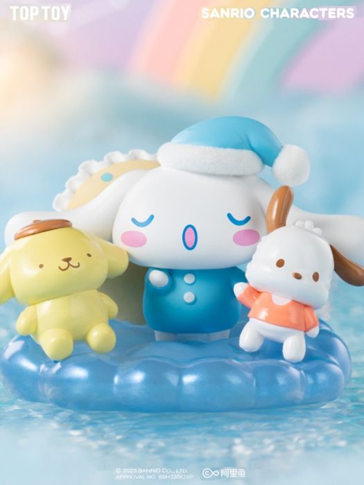 TOP TOY 吊卡手辦 - Sanrio 家族一個好夢系列