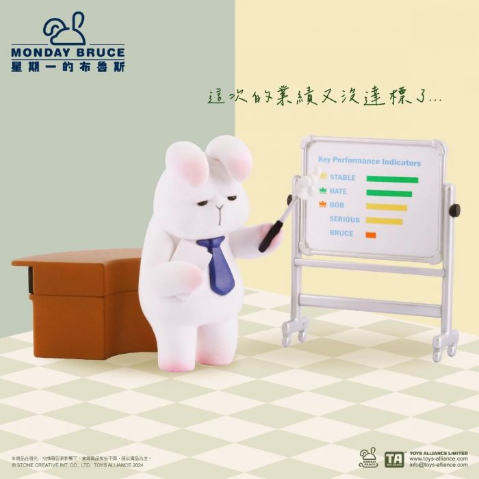 Toys Alliance 盲盒系列 - 星期一的布魯斯第6彈 只想摸魚的會議