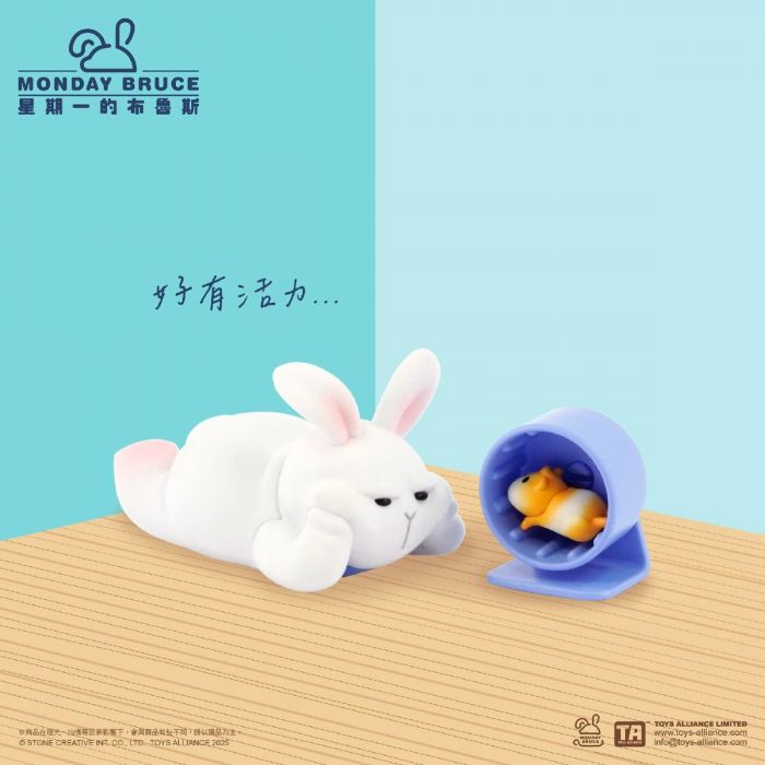 Toys Alliance 盲盒系列 - 星期一的布魯斯第7彈 待在家就不想出門