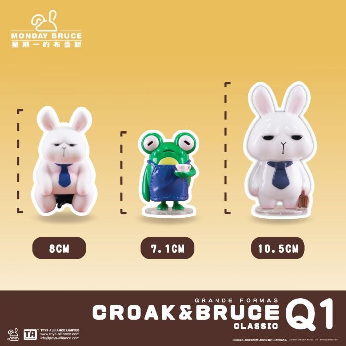 Toys Alliance Q版套裝系列 - 星期一的布魯斯 GF-Q1 布魯斯與呱克