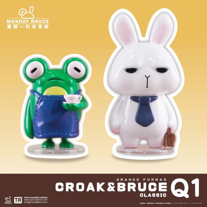 Toys Alliance Q版套裝系列 - 星期一的布魯斯 GF-Q1 布魯斯與呱克