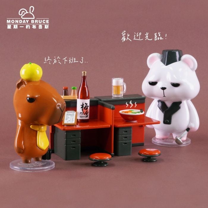 Toys Alliance Q版套裝系列 - 星期一的布魯斯 GF-Q2 史達博與阿酷