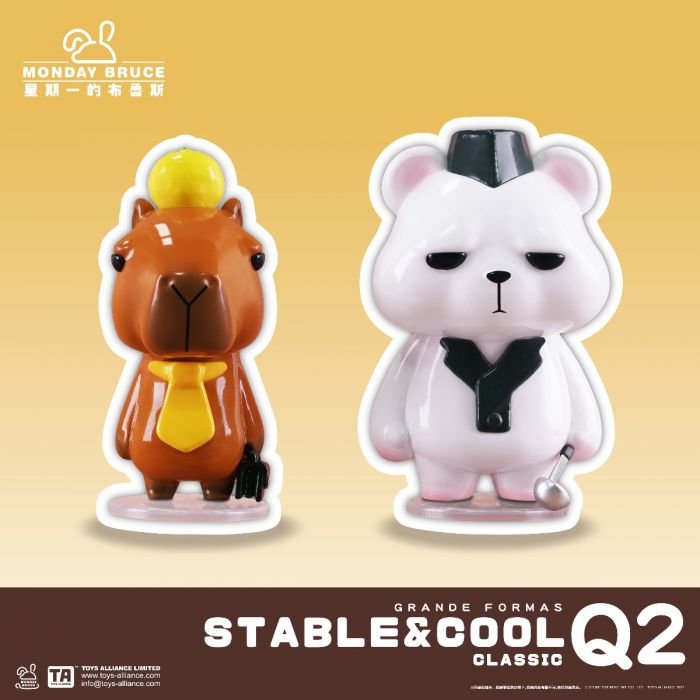 Toys Alliance Q版套裝系列 - 星期一的布魯斯 GF-Q2 史達博與阿酷