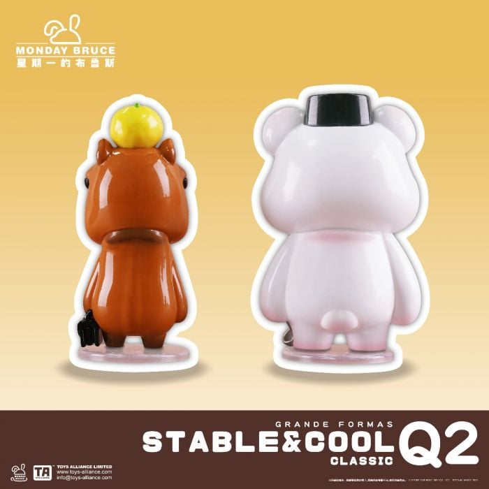 Toys Alliance Q版套裝系列 - 星期一的布魯斯 GF-Q2 史達博與阿酷