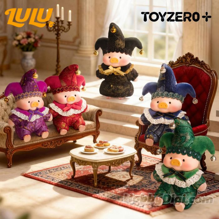 ToyZeroPlus 盲盒手辦 - 罐頭豬LuLu豬 緣份天使毛絨掛件系列