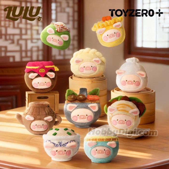 ToyZeroPlus 盲盒手辦 - 罐頭豬LuLu豬 美食探索家毛絨掛件系列