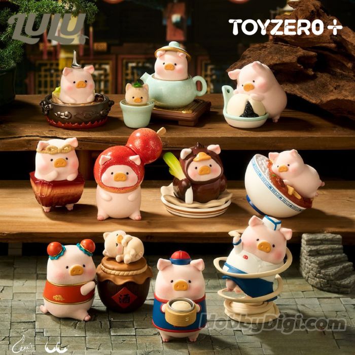 ToyZeroPlus 盲盒手辦 - 罐頭豬LuLu豬 Lu家小館系列