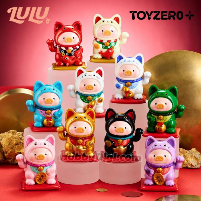 ToyZeroPlus 盲盒手辦 -  罐頭豬LuLu豬 一招喵計系列