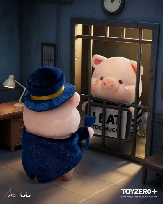 ToyZeroPlus 毛絨掛件 - 罐頭豬LuLu豬 繽紛樂園系列