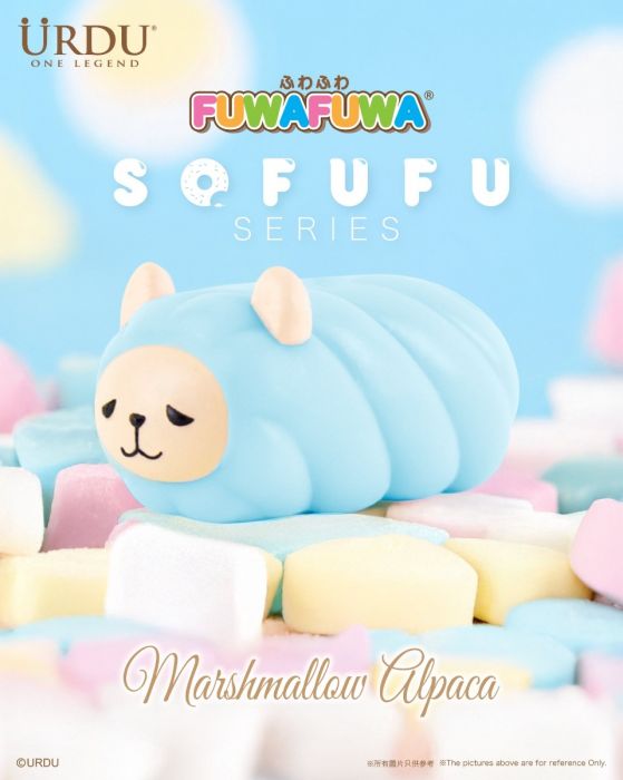 URDU 盲盒系列 - FUWA FUWA Sogugu 棉花糖羊駝系列