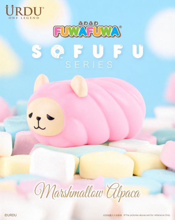 URDU 盲盒系列 - FUWA FUWA Sogugu 棉花糖羊駝系列