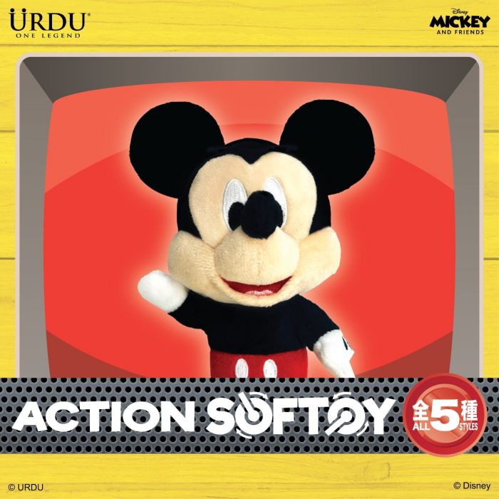 URDU 盲盒系列 - ACTION SOFTOYS系列 迪士尼 米奇老鼠和朋友們